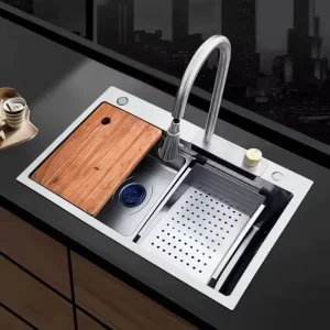 Kitchen Ware Stainless Steel Single Bowl Kitchen Sink Handmade Kitchen Sink Workstation