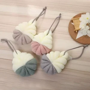 Soft Mesh Pouf Shower Balls for Body