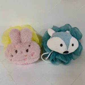 Cartoon Scrubber Balls Shower Puff for Kids