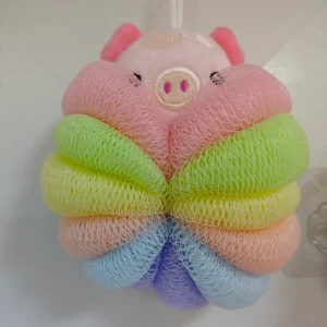 Cartoon Scrubber Balls Mesh Shower Puff