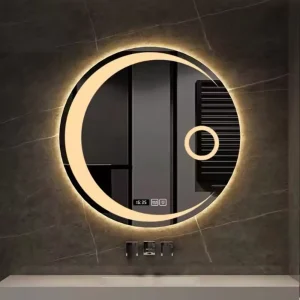 Moon Design Round Led Bathroom Mirror