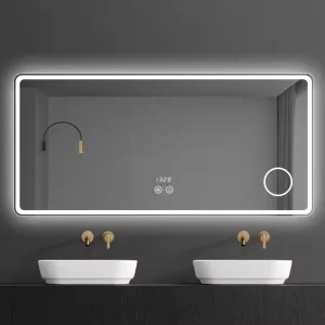 RectangleWall Mounted LED Bathroom Mirror