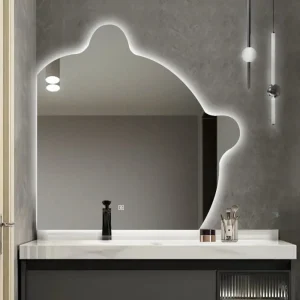 Backlit Bear Shape LED Bathroom Mirror