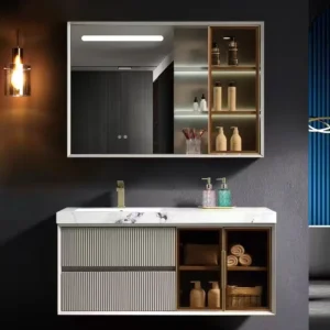 Modern PVCWall Mounted Bathroom Vanity