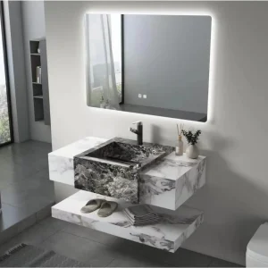 Grey Semi-inset Basin